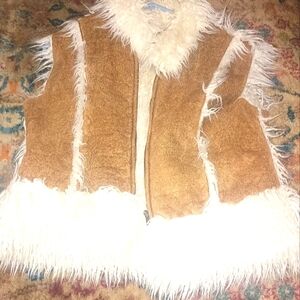 Bebe faux fur vest